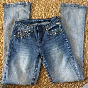 Women's Blue and Navy Jeans